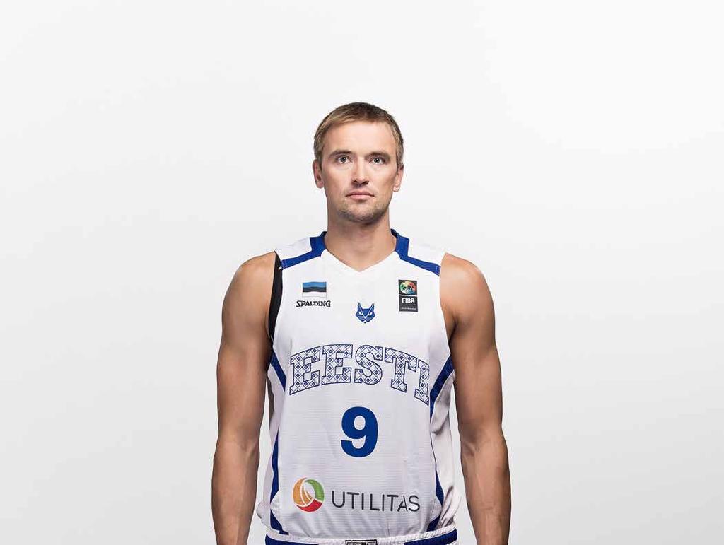 Gregor Arbet (33 a-195 cm), Eesti koondise kapten 2016.