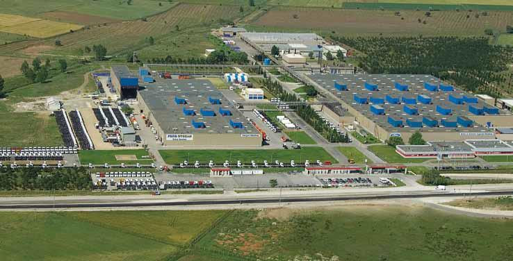 İnönü Fabrikası - Ford un iki global kamyon üretim merkezinden biri Açılış: 1982 Cargo kamyon, motor ve motor sistemleri üretimi: - Cargo kamyonları için 7,3lt / 9.
