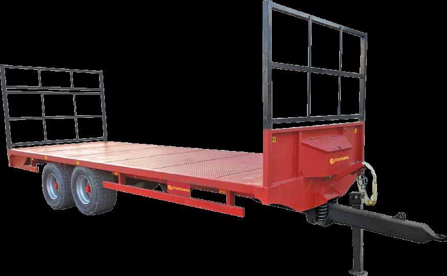 BALYA TAŞIMA RÖMORKLARI BALE CARRIAGE TRAILERS 20 KAPASİTE KASA EBADI LASTİK EBADI CAPACITY BODY SIZE TIRE