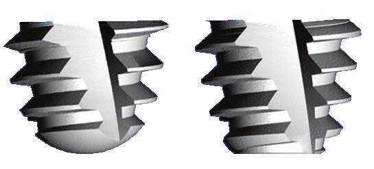 Bir adet abutment vidasıyla birleştirilen All-fits-all Abutment