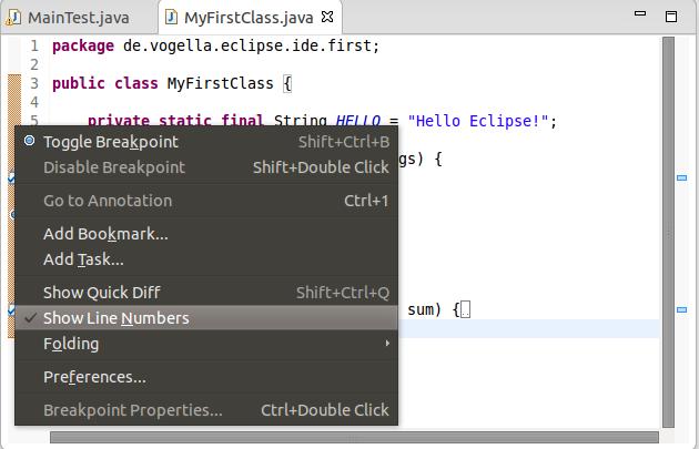 İlk Java Programının Oluşturulması Burada Eclipse kullanılarak küçük bir Java programının nasıl