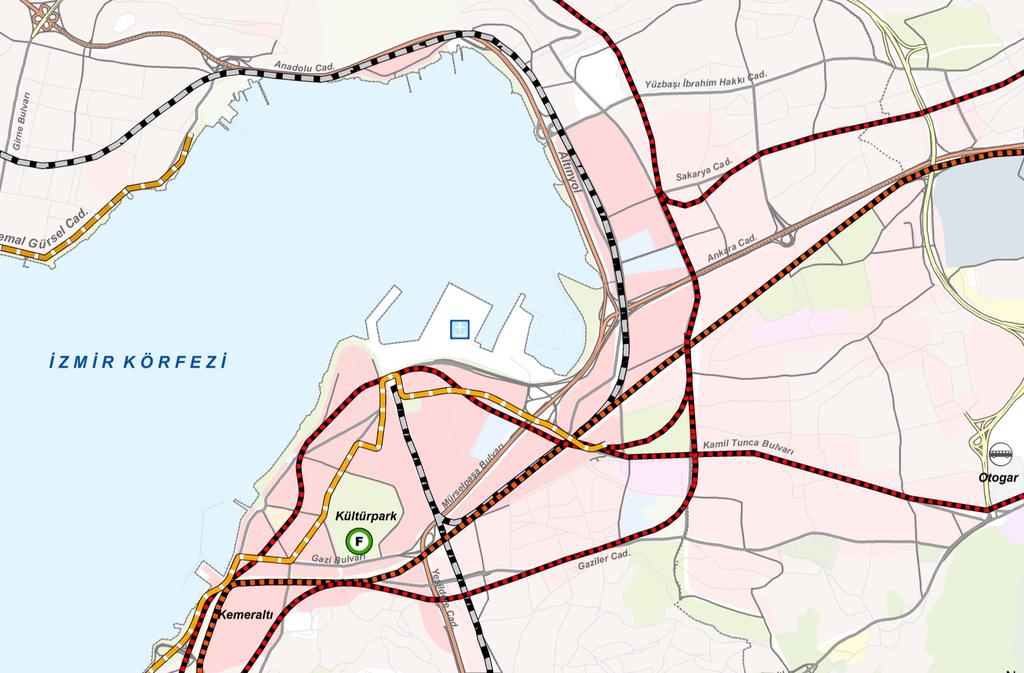 Otopark Düzenlemeleri Kısa Vade Merkez Gelişme Alanı Uzun Vade Kent