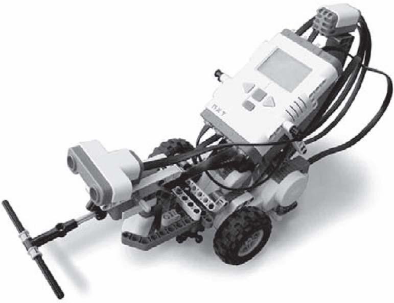 48 Ve son olarak bahsedilecek robot ise tez çalışmamda da kullanılan, Şekil 4.8 de de gösterilen LEGO Mindstorms NXT robotudur.