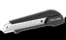 J45CM C-Max Maket Bıçağı - 18 J45C Compact Maket Bıçağı - 18 J45-RDM 18 Maket Bıçağı Yedeği - 10 lu Paket Paslanmaz çelik bıçak yuvası, otomatik kilit mekanizması, yumuşak tutuşlu sap, krom kaplama,