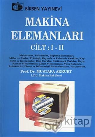 Yarıyıl Değerlendirme Ders Kitabı Makine Elemanları (1.