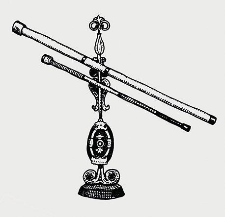 1608 yılında Hans Lippershey (Hans Lipırşey), iki basit merceği bir tüp içinde birleştirerek ilk teleskobu yaptı.
