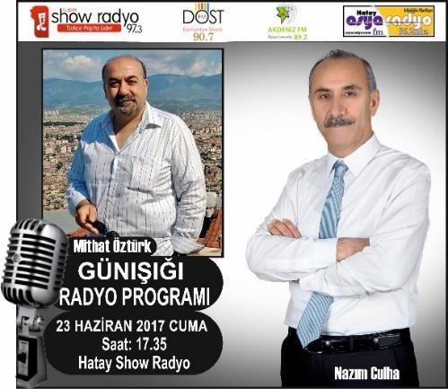 hazırlayıp sundukları Programların canlı yayın konuğu