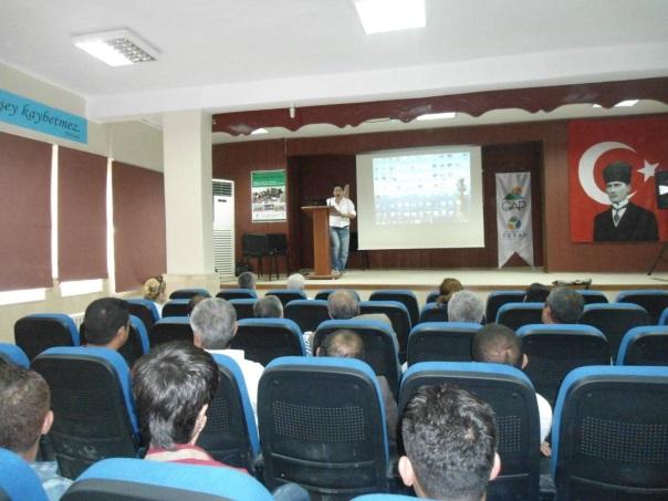 Eğitimde; Mardin ili su, toprak kaynakları ve hidroelektrik enerji kapasitesi ve toprak kaynaklarının potansiyeli ve arazi kullanım şekli, inşaat aşamasında olan ana kanalların son durumu