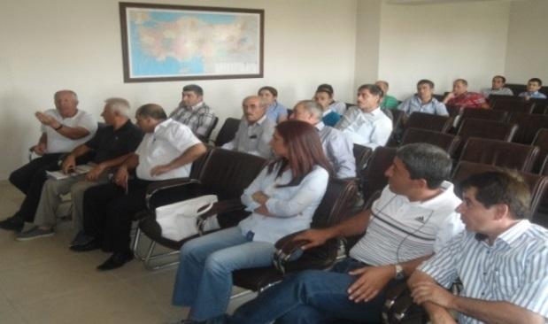 21 Ağustos 2013 tarihinde Diyarbakır-Silvan da Organik Tarım Kümelenme Projesi ile müştereken düzenlenen eğitime ilçede özel ve kamu da çalışan teknik elemanların yanı sıra Diyarbakır - Bismil Meslek