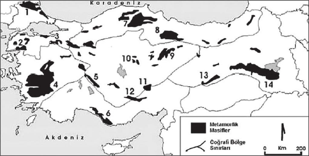 KP Türkiye Coğrafyası TRKİYE FİZİKİ COĞRAFYAI TRKİYE NİN JEOLOJİK-JEOMORFOLOJİK ÖZELLİKLERİ Türkiye nin Genel Jeolojik Özellikleri Türkiye de her jeolojik döneme ait kayaçlar bulunsa da, ülkemiz asıl