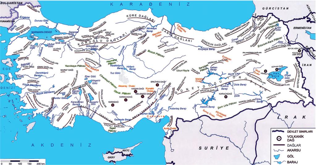 KP Türkiye Coğrafyası 4. Zaman: Ege Denizi nin bulunduğu saha çökmüş (Egeit karası) ve Akdeniz in suları bu alanı işgal etmiştir.
