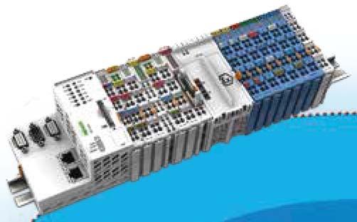 Sistemi 750 serisi Kompakt, esnek ve modüler: En kompakt ve gelişmiş Kontrolör/PLC ailesi IEC 61131-3