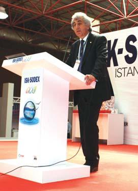 Sanayi ve Ticaret Bakanlığı Müsteşarı Ali Boğa ISK-Sodex Fuarı nın açılışında Avrasya nın üretim üssü olmayı kendine hedef edinen Türkiye nin sektörel stratejileriyle bu hedefe adım adım