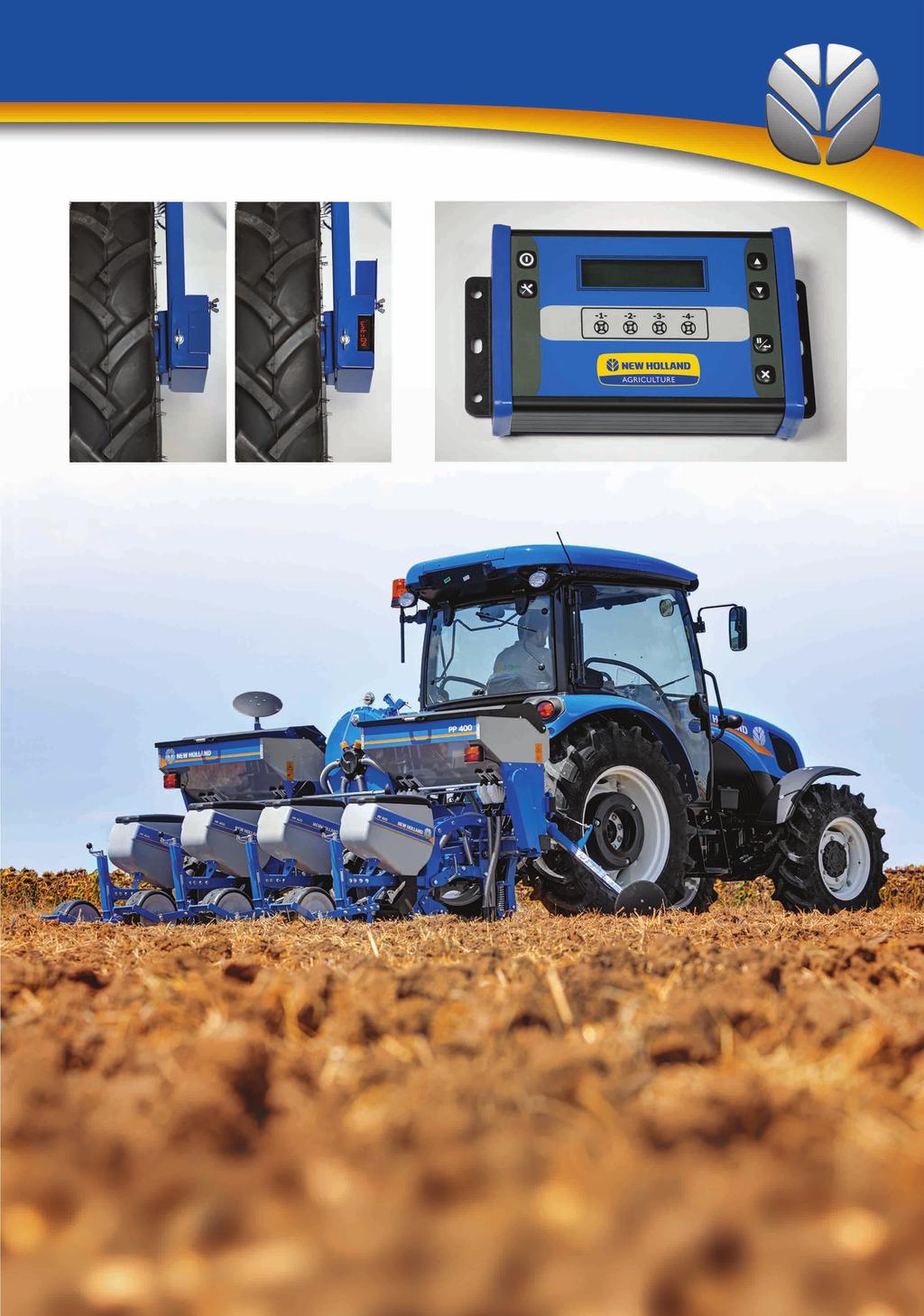 Hassas Ekim Makineleri New Holland pnömatik hassas ekim makinalarında dijital hektar sayacı standart olarak sunulmaktadır.