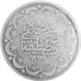 R 57 Abdülaziz, 1 Kuruş, 1277/5, Gümüş, 1,2gr.
