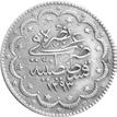 Abdülhamid, 5 Kuruş, 1293/28, Gümüş, 6gr. RRR 362 II.