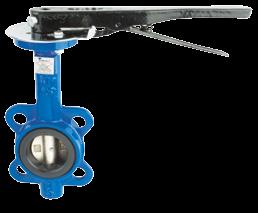 SINCE PN16 Kelebek Vana (Wafer Tip) PN16 Butterfly Valve (Wafer Type) Çalışma Sıcaklık Aralığı / Working Temperature : -10.