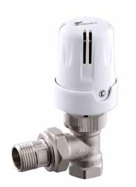 SINCE Termostatik Köşe Radyatör Vanası (Dişli, PN10) Thermostatic Angle Radiator Valve (Threaded, PN10) E A H G L Çalışma Sıcaklık Aralığı / Working Temperature : -10.