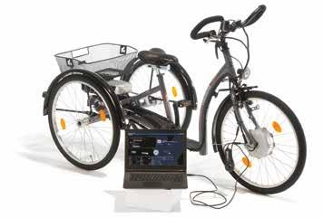 MOMO Elektrik motorları Destek sistemleri sayesinde mobilite Üç tekerlekli veya terapi bisikletlerinin kullanımında motor desteği birçok kullanıcı için mantıklıdır ve endikasyonu itibariyle de