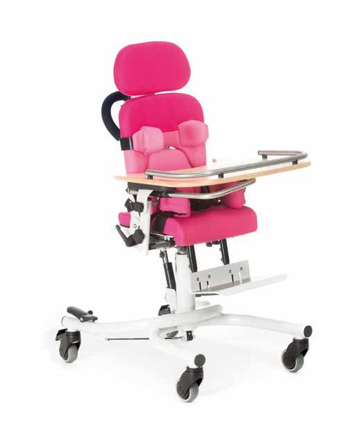 MADITA Mobil ve kullanıcı ile birlikte büyüyen terapi sandalyesi MADITA modeli opsiyonel olarak sökülebilir
