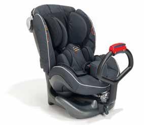koltuğunun araç içinde sabitlenmesine yarar ve böylece çocuğun ayakları için daha