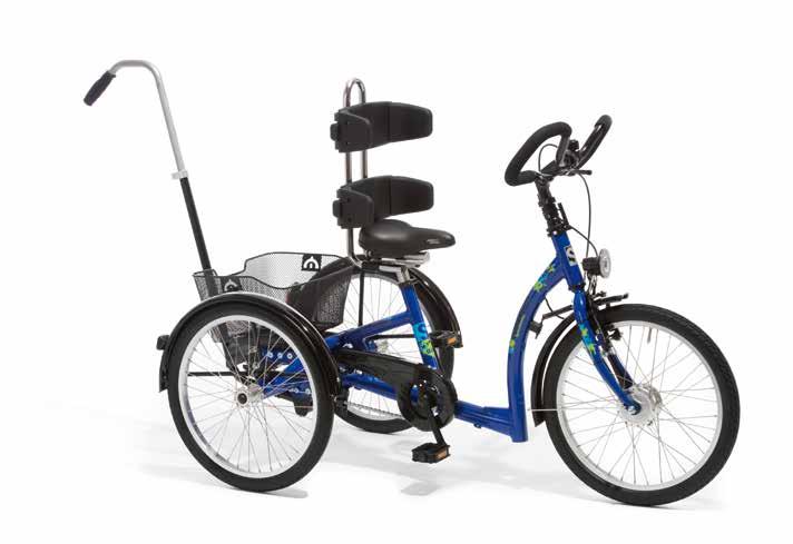 MOMO Üç tekerlekli bisiklet Çocuklar, gençler ve yetişkinlerde terapi yardımcı aracı olarak kullanılan üç tekerlekli bisiklet KMFSS Seviye I