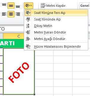 kullanabiliriz. 1-Uyacak şekilde daralt: Bu yöntemle hücreye sığmayan yazı otomatik olarak küçültülür.