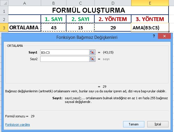 Eğer doğruysa değer kısmına GEÇTİ, Eğer yanlışsa değer kısmına ise KALDI yazalım ve tamam tuşuna tıklayarak işlemi tamamlayalım. 3.