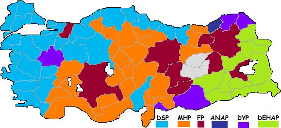 -1999 Milletvekili Genel Seçim Sonuçları- 18 Nisan 1999 tarihinde yapılan ve TBMM 21. dönem milletvekillerinin belirlendiği genel seçimleridir.