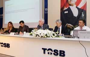 Yeni bir OSB alanına ihtiyaç var Seçilen yeni yönetim kurulu ile TOSB un otomotiv sektörünün gelecek yarınlarının inşası için yeni vizyon ve misyonlar üstlendiğini ifade eden Burhanoğlu, Yaklaşık 70