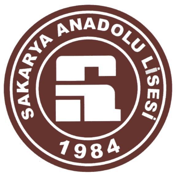 SAKARYA ANADOLU LİSESİ 1) KURUM ADI SAKARYA ANADOLU LİSESİ 2) KURUM KODU 967932 Telefon: 0 264 211 04 40 3) İLETİŞİM BİLGİLERİ Fax: 0 264 211 04 43 e-posta: 967932@meb.k12.