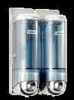 Liquid Soap 600 ml Capacity, Silver Color 205 x 95 x 98 mm ES 159 Dezenfektan ve Sabun Dispenseri 600 ml Kapasiteli, ABS Gövde, Şeffaf Krom