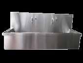 Mounted, Hot-Cold Water Mixer Soap Dispencer with Photocell Ölçüleri / Size: 130 x 60 x 55 cm EV 435 El Yıkama