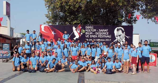 MMO VE TMMOB DEN HABERLER 27 ÖĞRENCİ ÜYE KAMPI 2017 TAMAMLANDI MMO Öğrenci Üye Kampı 2017, 7-14 Eylül 2017 tarihlerinde İzmir Yeni Şakran da gerçekleştirildi.