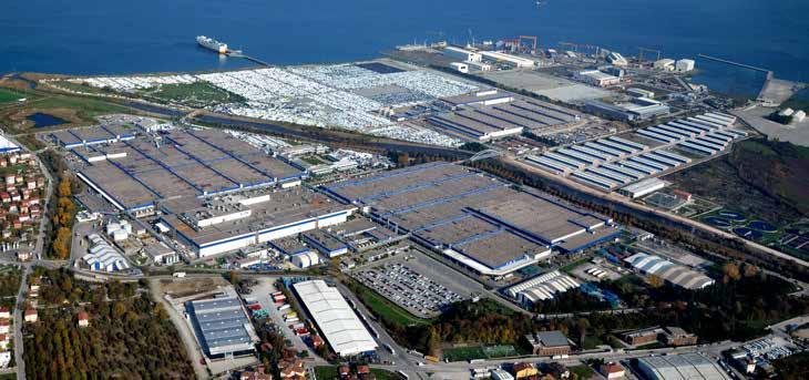 2017 Faaliyet Raporu 2017 Faaliyet Raporu TESİSLERİMİZ KOCAELİ FABRİKALARI Gölcük Fabrikası 2001 yılında açılan Gölcük Fabrikası, Türk işçisinin üretim kalitesi ve sahip olduğu yüksek üretim