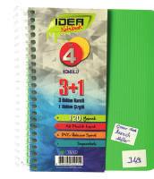 Defter 3+1 120Yp