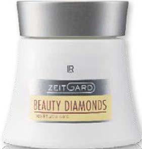 2.3 LR ZEITGARD BAKIM SİSTEMİ LR ZEITGARD Beauty Diamonds Zengin İçerikli Yoğun Krem 30 ml SATIŞ İDDIALARI Toparlayıcı etki Çizgilerin görünümünü azaltır. Cilde yoğun bakım yapar ve cildi şımartır.