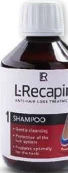 3. SAÇ BAKIMI L-Recapin Șampuan & L-Recapin Tonik her biri 200 ml TOP- SELLER SATIŞ İDDIALARI Kalıtsal saç dökülmesini durdurur. Saç hacmini artırır. Bilimsel olarak onaylanmış ürün etkisi.