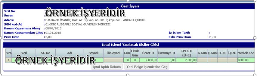 7- Yeni oluşturulacak belge işlemlerine geçilir 8-