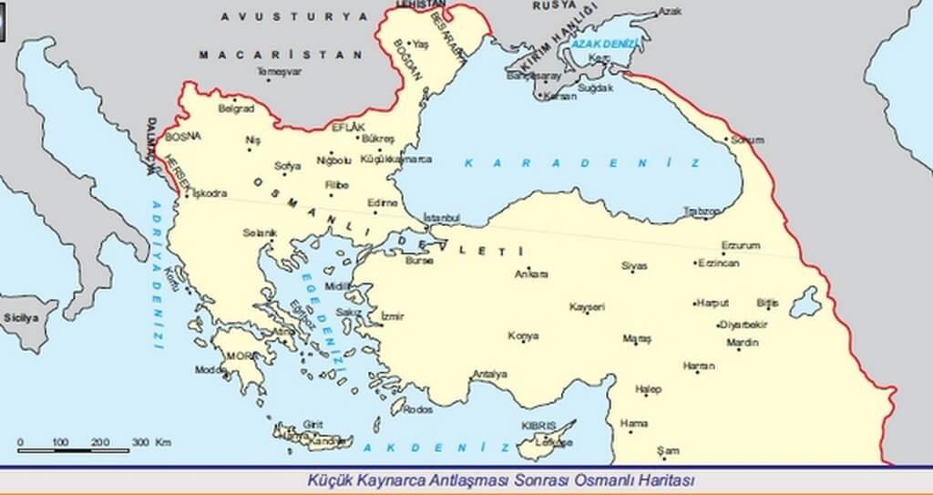 OSMANLI RUSYA SAVAŞLARI 1700 İstanbul Antlaşması: Azak Kalesi ni ele geçiren Ruslar Karadeniz e inme imkanı bulurlar, Karadeniz Osmanlı Gölü olma özelliğini geçici olarak yitirir.