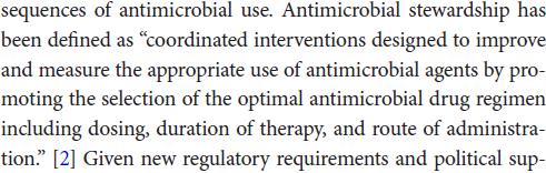 Antimikrobiyal Stewardship Management: Yönetim Stewardship: