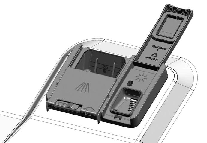 Ön Hazırlık Tablet deterjandan toz deterjana :geçiş yaptığınızda 1. Tuz ve parlatıcı bölmesinin dolu olduğundan emin olun. 2.