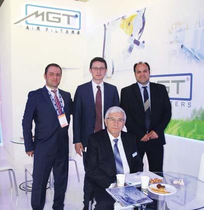 izlenim / ısk-sodex 2016 MGT Filtre yatırımlarına hız kesmeden devam ediyor Filtrasyon konusunda sektörün ihracat șampiyonu olan, MGT Filtre, Çerkezköy de yapımı devam eden 2.