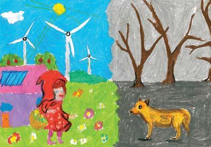 aktüel Yenilenebilir enerjiyi en iyi anlatan resimler Aksa Enerji ve National Geographic Kids Dergisi ișbirliğiyle 6-12 yaș arası çocuklar arasında düzenlenen Yenilenebilir Enerji ve Doğal