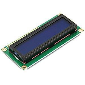 D. 16x2 LCD Ekran Mavi 1602 +5V ile çalışmaktadır. LCD seri interface kartına uygundur. LCD back panel kartı ile birlikte RS232'den kontrol edilebilir. Seri LCD olarak kullanılabilir.