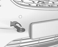Çekme Aracın çekilmesi Kapağı bir tornavida ile ayırın ve sökün. Çekme halkası araç takımları ile birlikte muhafaza edilir 3 202.
