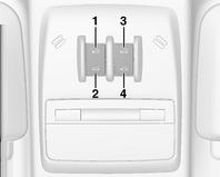 Anahtar, Kapılar ve Camlar 37 Açmak veya kapatmak İlk direnç noktasına kadar 1 veya 2 düğmesine hafifçe basın: düğmenin basılı olduğu süre boyunca sürgülü açılır tavan açılır veya kapatılır.