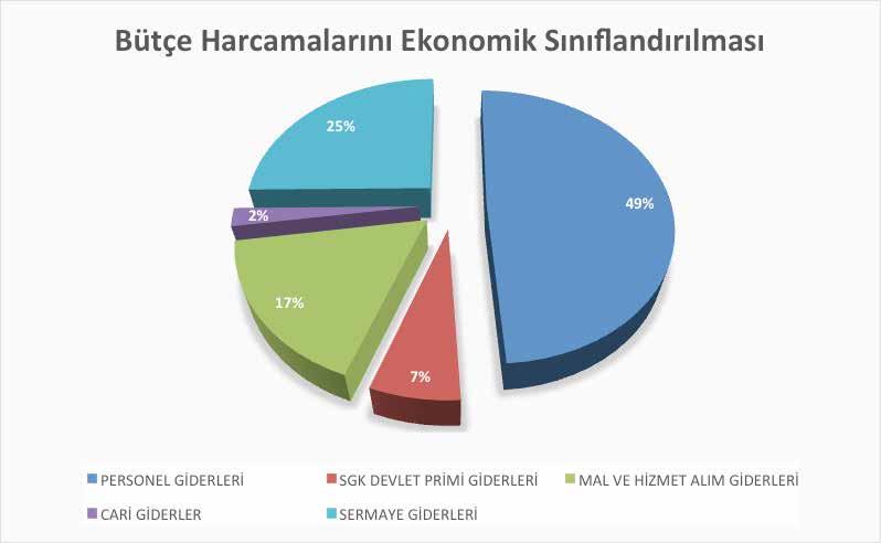 Tablo 53- Kastamonu Üniversitesinin Ekonomik Sınıflandırmanın Birinci Düzeyine Göre Ödenek ve Harcama Miktarı Dağılımı: KOD GİDER TÜRLERİ 2017 BAŞLANGIÇ ÖDENEĞİ EKLENEN (+) DÜŞÜLEN (-) YIL SONU