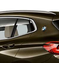 Premium kalite BMW Individual Parlak Siyah Dış Kaplama tavan rayları çok işlevli BMW port bagaj