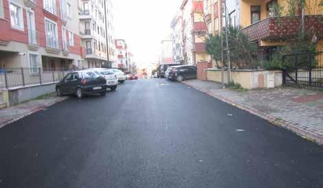 belirlenmektedir. 2016 yılında; 30.169 ton asfalt dökülerek 61 cadde ve sokağın asfaltı yenilenmiştir.